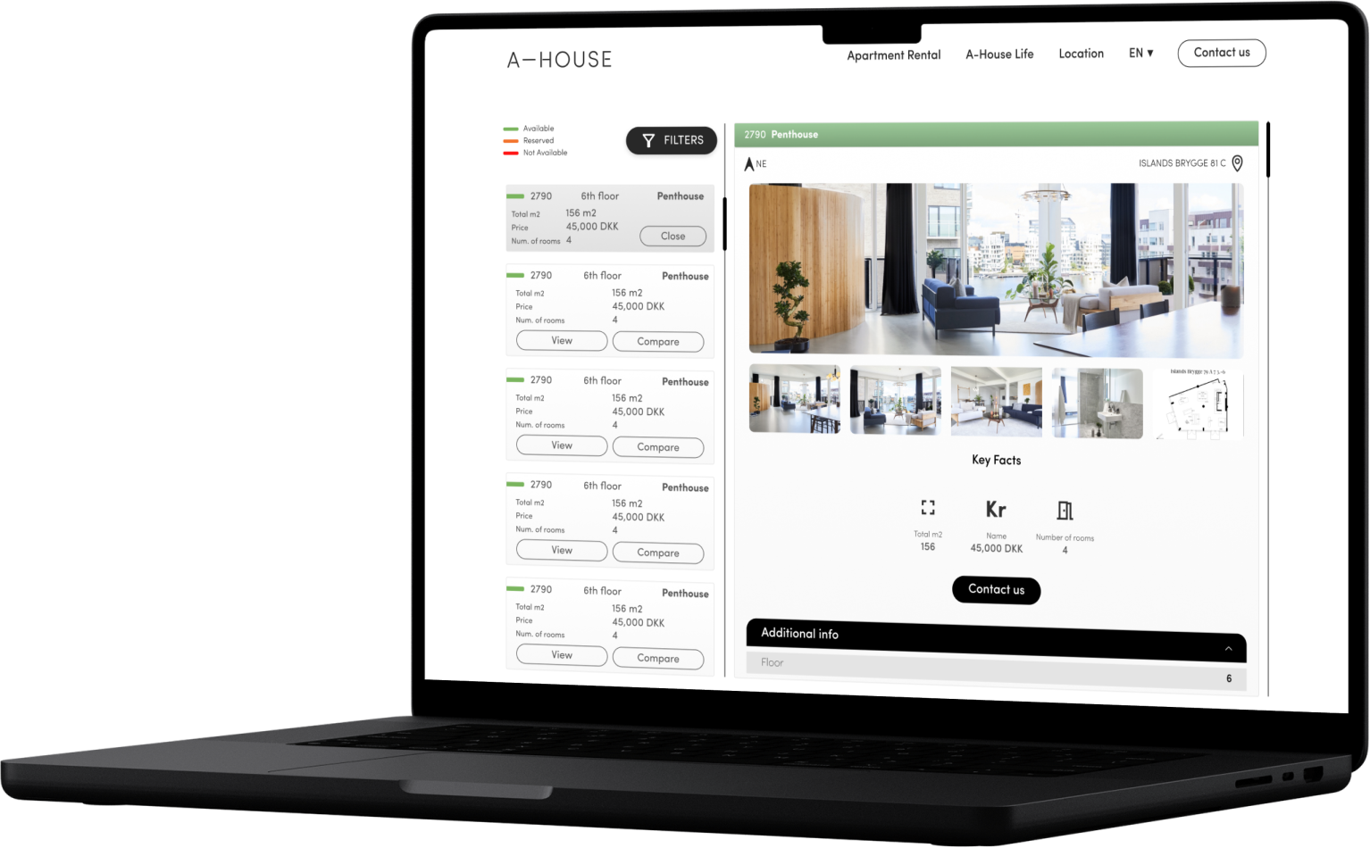 A house website