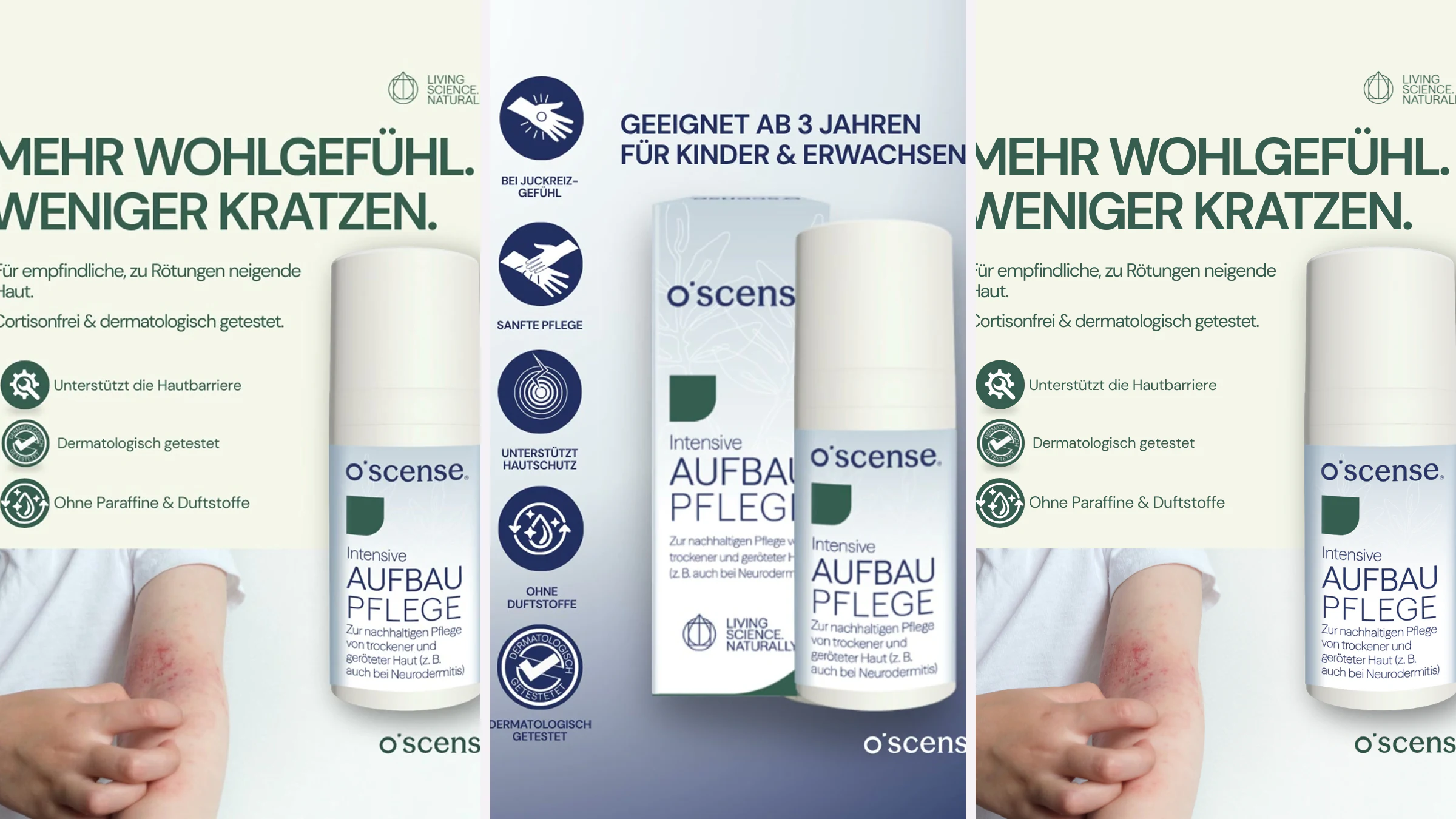 High-resolution selection of Creative advertising work for L&L Pharma / o’scense