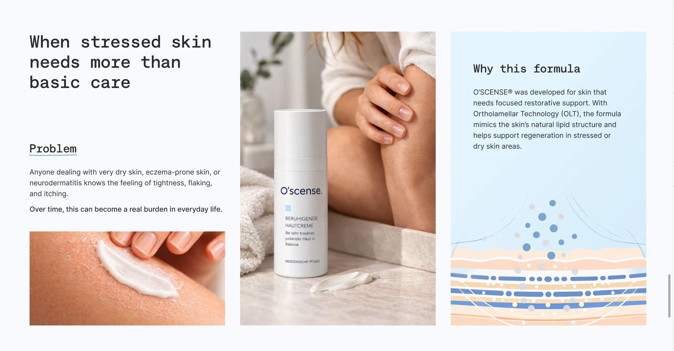 Product education and purchase flow in the live storefront