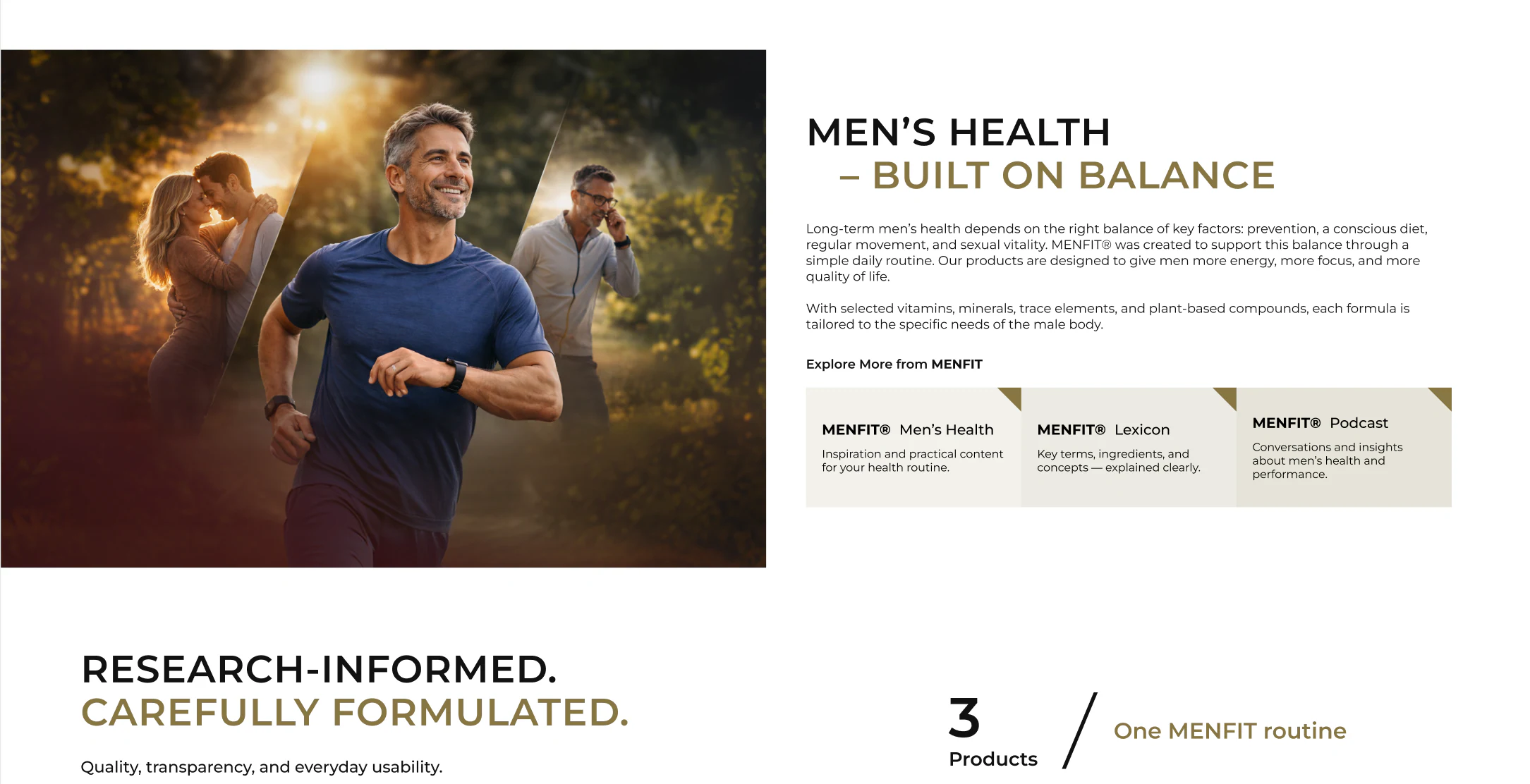 A second product route connecting choice and campaign intent
