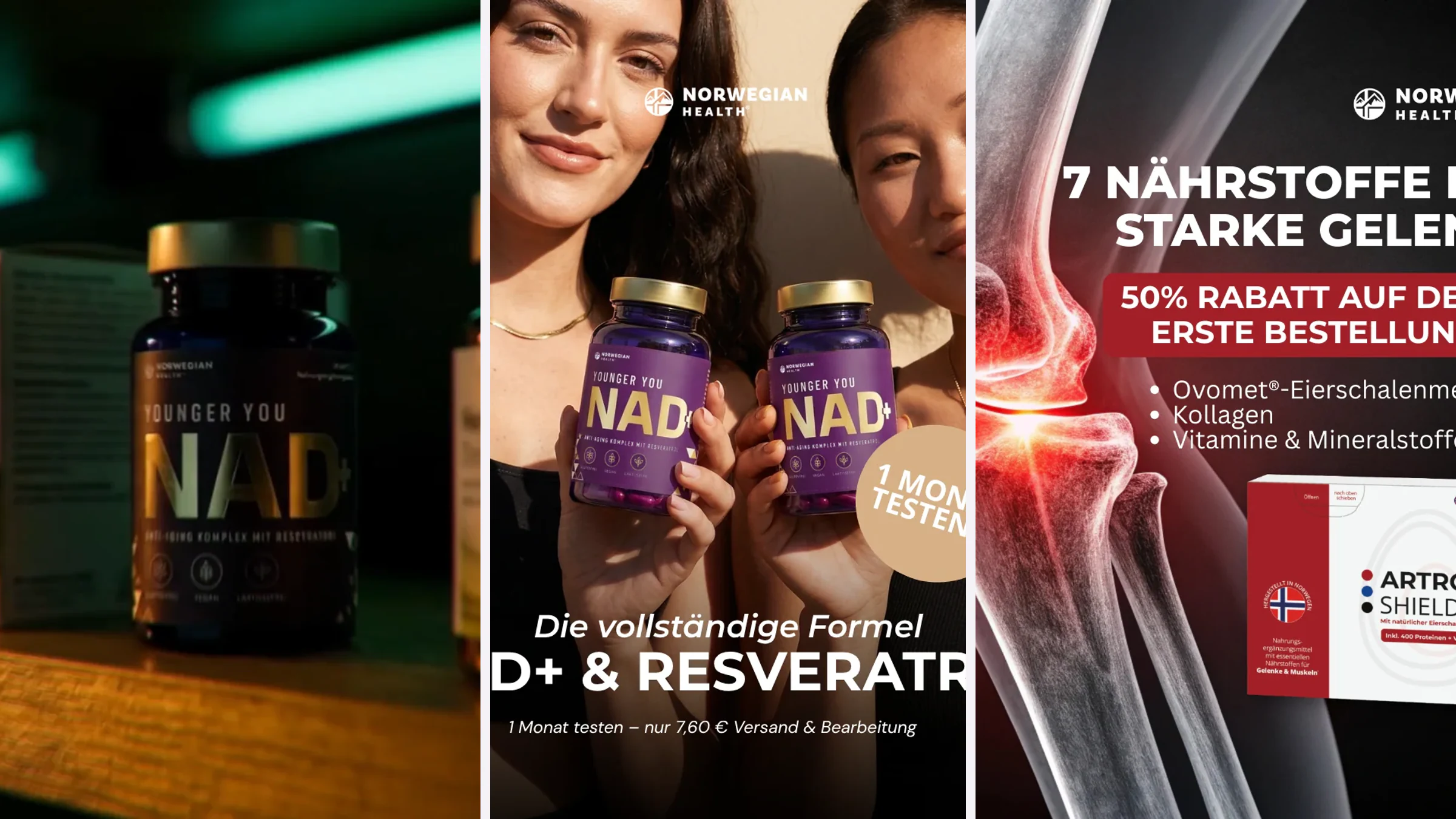 High-resolution selection of Creative advertising work for Norwegian Health